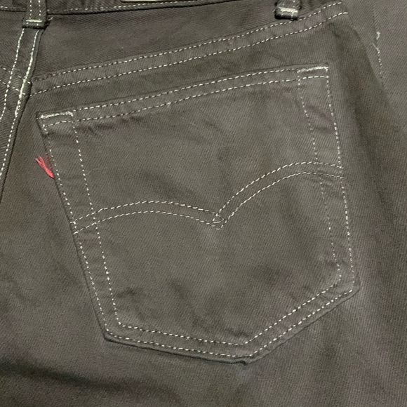 RE/DONE Levi’s Custom Dyed Distressed Jeans 25 - Picture 7 of 14